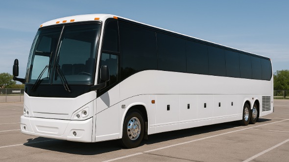 Exterior of Bluffton Party Bus Company's 50 Passenger Party Bus in Bluffton