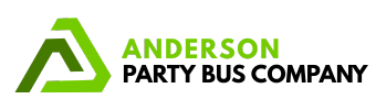 anderson party bus company logo