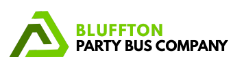bluffton party bus company logo