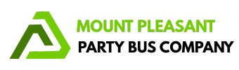 mount pleasant party bus company logo