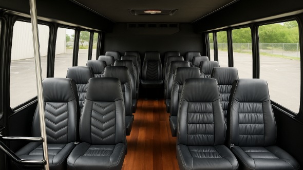 south carolina 25 passenger minibus interior